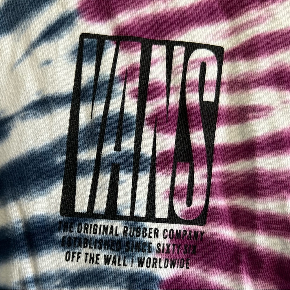 Vans Tie-dye Cotton Tee - Size small - Picture 2 of 4